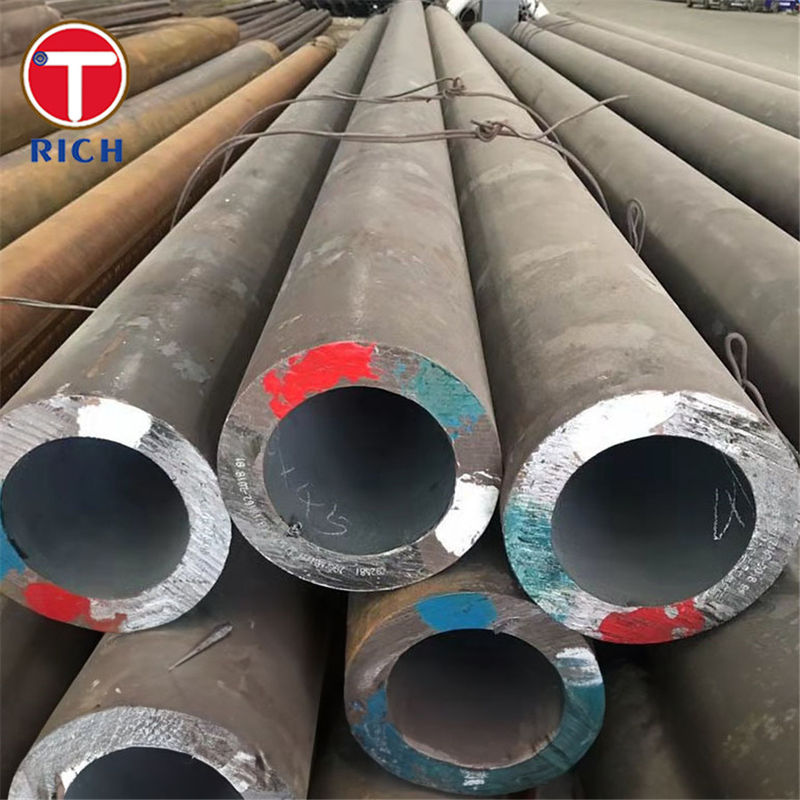 DIN 1629 ST37 Carbon Steel Tube Seamless Circular Unalloyed Steel Tubes For Mechanical